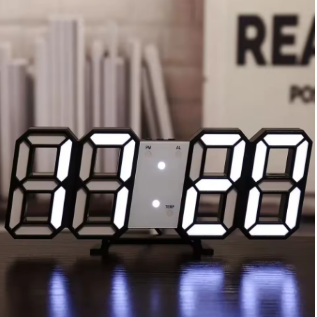 3D LED Digital Clock
