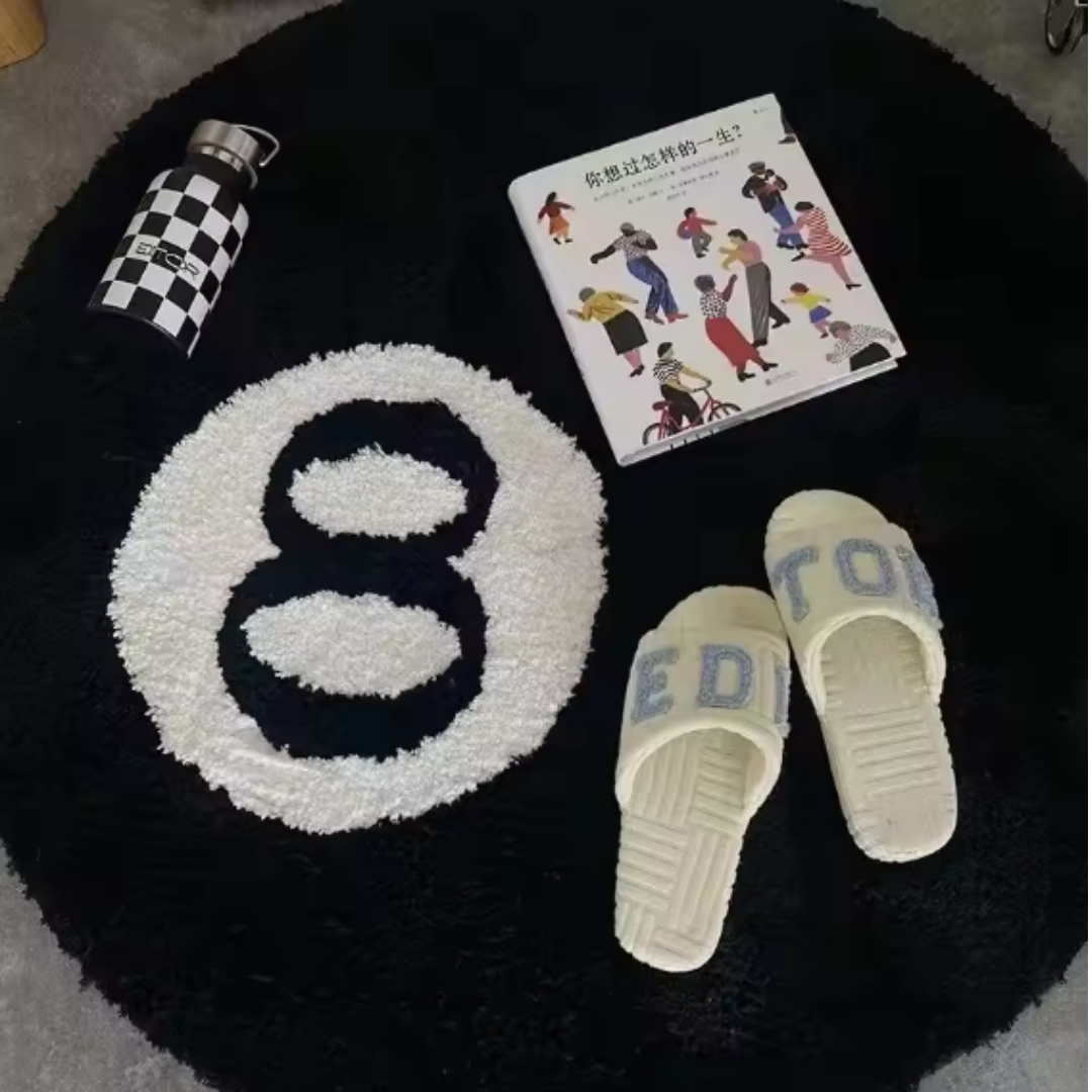Eight ball carpet