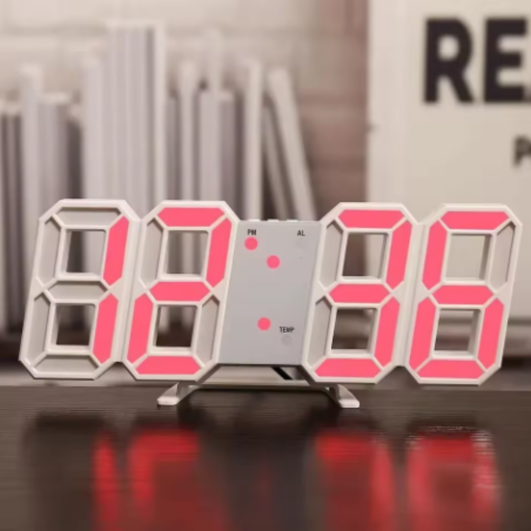 3D LED Digital Clock