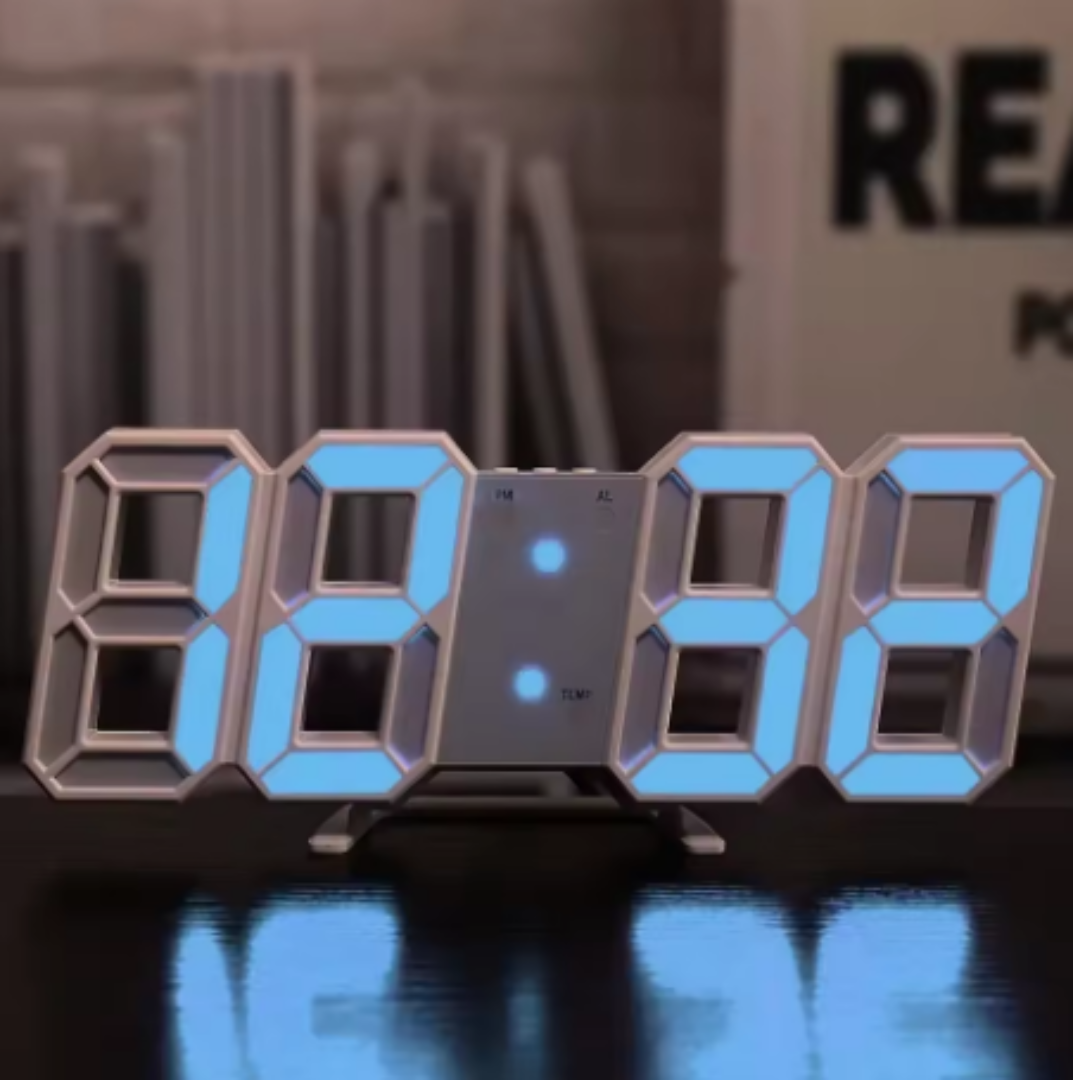 3D LED Digital Clock