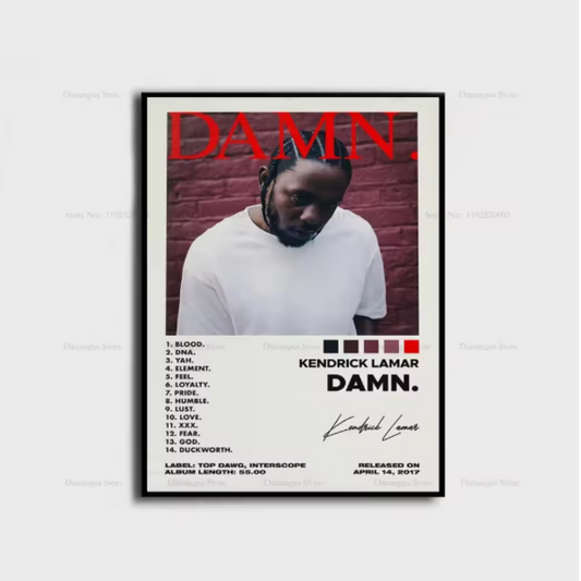 Kendrick Lamar Wall Art
