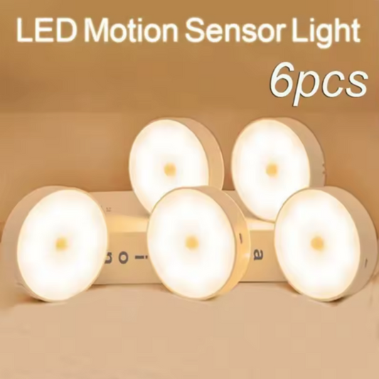 LED light with motion sensor