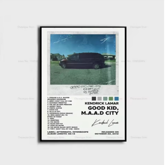 Kendrick Lamar Wall Art
