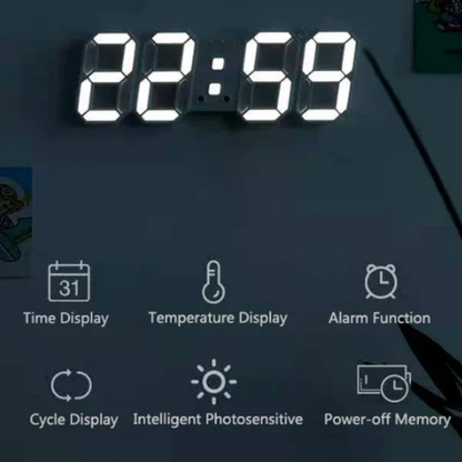 3D LED Digital Clock