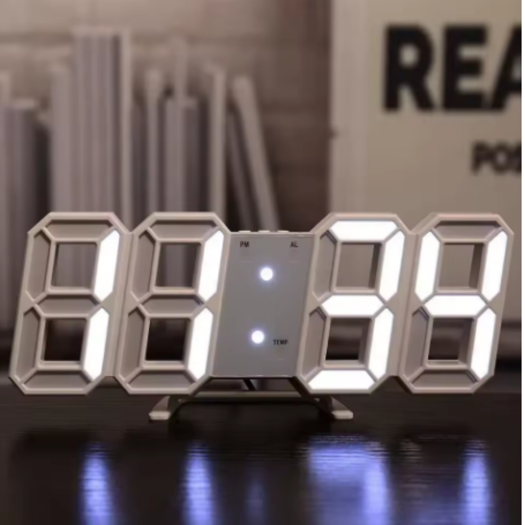 3D LED Digital Clock